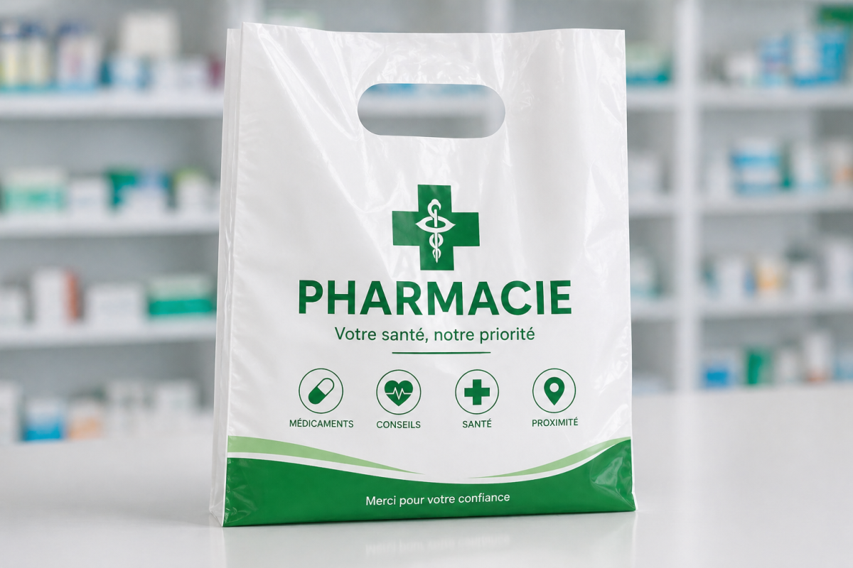 EMBALLAGES PHARMACIE AVEC BRAS