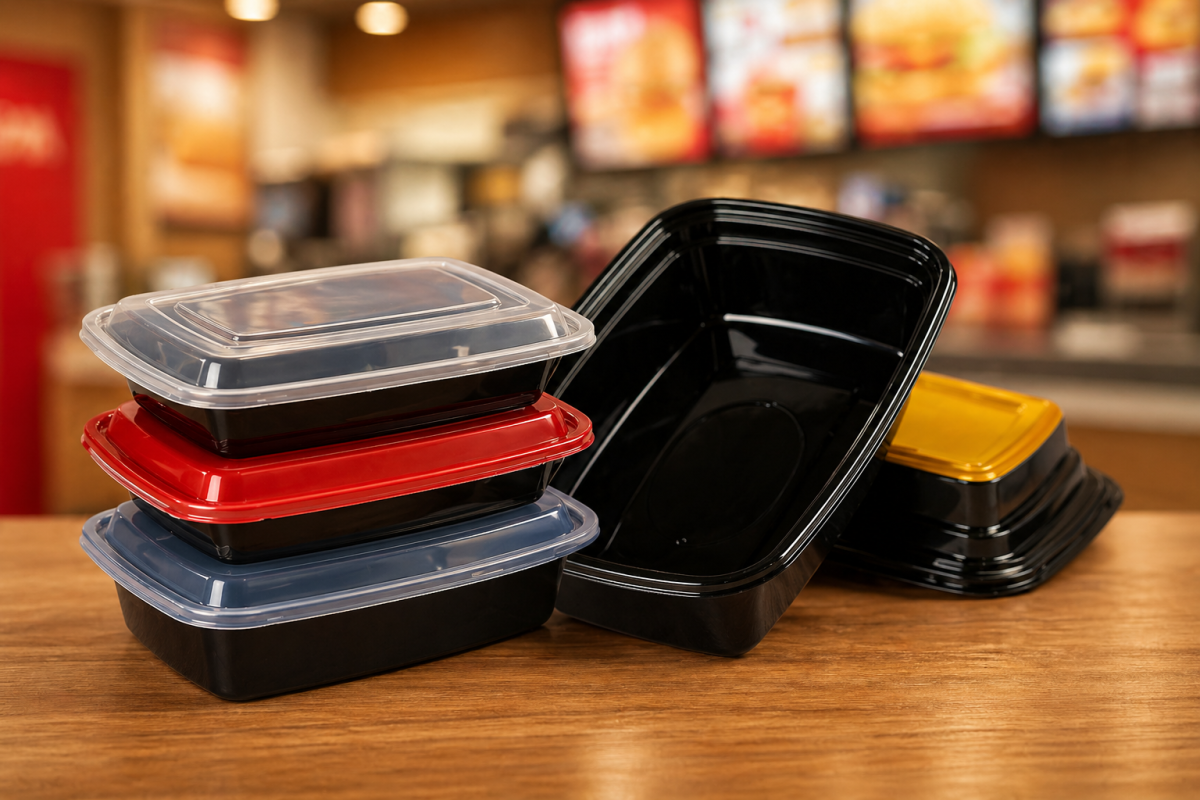 TAKE AWAY EN PLASTIQUE